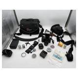 Minolta Maxxum 3xi SLR Camera Bundle