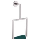 NEW Hand Towel Ring-Brushed Nickel, Wall Mounted