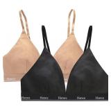 NEW Hanes Triangle Bralette LG