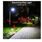 NEW $50 (6.5k LM) Outdoor Solar Street Light