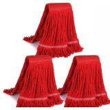 NEW $57 3PK Universal Heavy Duty Mop Heads