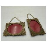 Set of 2 Vintage Italian Ornate Photo Frames