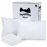 SEALED $70 (2Pck) Medium Density Bed Pillows