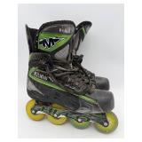 $350 Mission Axiom T6 Hi-Lo Inline Hockey Skates