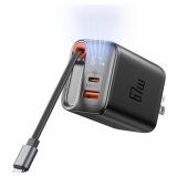NEW $42 USB C Fast Charger Block w/Type-C Cord
