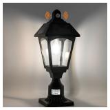 SEALED $90 Solar Pillar Lights Enhanced -...