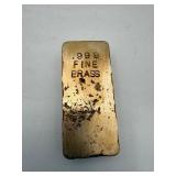 505g .999 Fine Brass Ingot