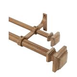 NEW $53 (36'x72') Double Curtain Rod