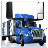 NEW $280 Door Mirror 2018+ Truck (black left)