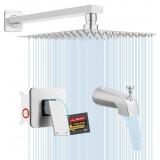 NEW $100 Tub and Shower Faucet Set with Valve