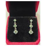 $775 App (1.8ct) Drop Style Moissanite Earrings