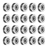 New uxcell 20pcs V623ZZ V Groove Guide Pulley...