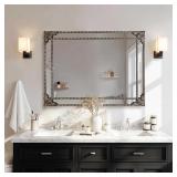 NEW $120 (24' x 32') Vintage Style Wall Mirror