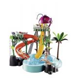 $68 Parque Acuatico Con Tobogan Playmobil 70609