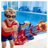 NEW $40 Gatling Electric Water Gun