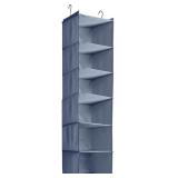 NEW Pink Hanging Closet Organizer Hanging Shelves