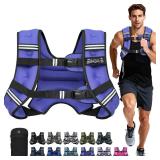 NEW $110 (30lbs) BAGAIL Purple Weighted Vest