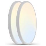 New $100 LMP 15.8Inch Flush Mount Ceiling Light...