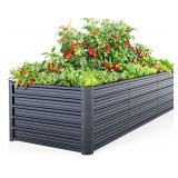 $140 Ohuhu Raised Garden Bed 8ï¿½3ï¿½1.9 ft