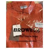 NEW (XXL) BROWELS Men's Slim-Fit Long-Sleeve