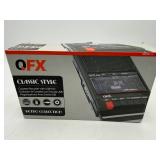 QFX Retro-39 USB Cassette Recorder Player