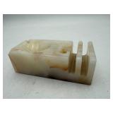 6ï¿½ Marble Smoking Stand with Knife Holder
