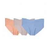 NEW (M) 3PK Women's No Show Hipster Underwear