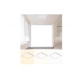 $40 Square Led Flush Mount Ceiling Light,16 Inch