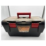 19ï¿½ Toolbox with Mixed Supplies