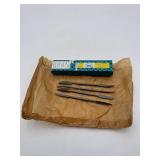 $230 Grobet Vallorbe Swiss Gravers File Set