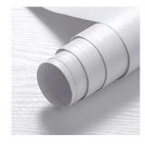 NEW $36 Oxdigi White Wood Grain Contact Paper