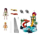 OPENED $98 Playmobil 70609 Water Park with...