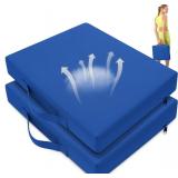NEW $48 (12'x16'-2Pck) Stadium Seat Cushions Water