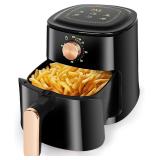 NEW $60 (4Qt) Air Fryer 650W, White