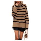 New $46 (S) Women's Turtleneck Oversized