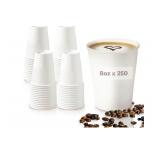 NEW $38 8oz Paper Coffee Cups for Hot and Cold