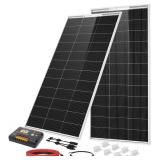 NEW $242 (2x100watts) 12 Volts Solar Panel Kit