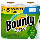 New Bounty Select-A-Size Paper Towels, White, 2 ct