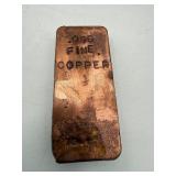 526g .999 Fine Copper Ingot