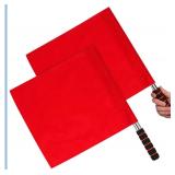 NEW 2pcs Volleyball Line Judge Flags