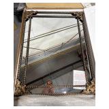 New 24x32 inch Wall Mirror Vintage Black