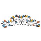 $68 Deco 79 Metal Leaf Wall Decor, 43' x 2'
