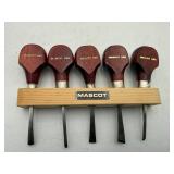$150 Mascot USA 5-Piece Wood Carving Chisel Set