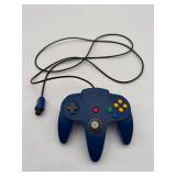 Nintendo 64 Blue Controller OEM