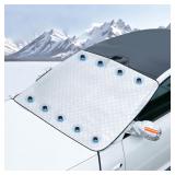 SEALED Car Windshield Snow Cover, Windshield...