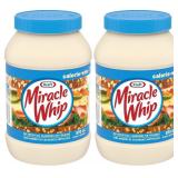NEW (890ml x2) Miracle Whip Calorie Wise Spread