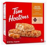NEW (5ct) Tim Hortons Salted Caramel Granola Bars