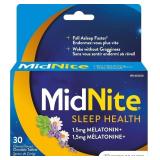 NEW MidNite Natural Sleep Aid Chewable Tablets