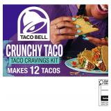 NEW (260g x2) 2pk Taco Bell Crunchy Taco  Kit