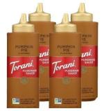 New $55 (468g x4) 4pk Torani Pumpkin Pie Sauce